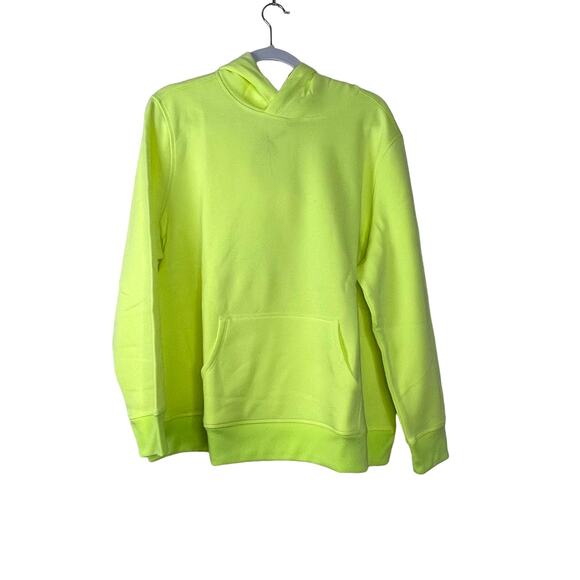 Ideology Barbell Yellow Pullover Hoodie NWT Womens Plus Size 2X - Picture 2 of 7